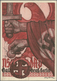 Ansichtskarten: Propaganda: 1935, "NSDAP Gau Groß-Berlin", Farbige Propagandakarte, Gelaufen Mit Tex - Parteien & Wahlen