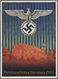 Ansichtskarten: Propaganda: 1937. Farbkarte "Reichsparteitag Nürnberg 1937" Mit Abb. "Reichsadler Mi - Partiti Politici & Elezioni