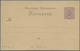 GA Ansichtskarten: Vorläufer: 1879 Ca., RUDELSBURG, Vorläuferkarte 5 Pf. Lila Als Privatganzsache, Unge - Non Classificati