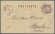 Ansichtskarten: Vorläufer: 1884, BIER, "G'sund Bin I, G'sund Bleib I," Gestempelt Regensburg, Mit Kn - Non Classificati