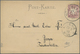 Ansichtskarten: Vorläufer: 1885/1887, 4 Karten - "Prosit Neujahr! Jetzt Kannst Zufrieden Sein", Unge - Ohne Zuordnung