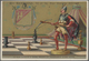 Delcampe - Ansichtskarten: Motive / Thematics: SPORT / SPIELE / SCHACH, 10 Lithographische Kaufmannsbilder Oder - Autres & Non Classés