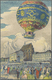 Delcampe - Ansichtskarten: Motive / Thematics: BALLON 1908/1940 (ca.), Sammlung Von 49 Foto-, Bild- Und Künstle - Autres & Non Classés