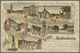 Ansichtskarten: Baden-Württemberg: BADEN: 1895-1910 (ca.), Sammlung Von Ca. 70 Ansichtskarten, Dabei - Altri & Non Classificati