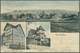Delcampe - Ansichtskarten: Baden-Württemberg: BADEN: 1895-1910 (ca.), Sammlung Von Ca. 70 Ansichtskarten, Dabei - Sonstige & Ohne Zuordnung