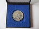 Romanian Anniversary Silver Medal In Case/The National Bank Of Romania 115 Years 1880-1995,D=35 Mm,W=27 Gr. - Other & Unclassified