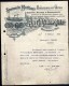 FACTURE OU LETTRE ANCIENNE DE BOULOGE-S-MER- 1912-  SALAISONS- MORUES- HARENGS- BELLE ILLUSTRATION CHALUTIER- 2 SCANS- - Alimentaire