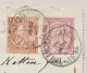 België - 1894 - 10c Carte-Lettre Met Bijfrankering Van Tirlemont Naar Luxembourg - Enveloppes-lettres