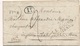 Lettre Bloc Dateur + 37 Le Bourg D'Oisans, Cachet De Marie Timbre Fiscal - 1801-1848: Precursors XIX