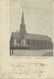 Oude Kerk.   -   Hulste.  (Druk:  1899)   Naam Weggekrapt - Houthulst