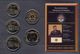 Jordan Coins Set UNC / BU < GOLD Plated > RARE (5 Coins) - Jordanie