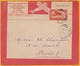 1924 - Maroc Précurseur Avion - Lettre Recommandée De Casablanca Vers Paris Par Lignes Aériennes Latécoère - Covers & Documents