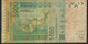 W.A.S. BENIN P217Bb 5000 Francs (20)04 F-VF No Tear,no P.h. - Benin