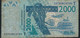 W.A.S. TOGO P816To 2000 Francs (20)15 F-VF - Togo