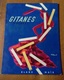 Rare Plaque Carton Publicitaire Publicité Cigarettes Gitanes Dessin Villemot Années 1950 - Placas De Cartón