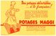 Po Ma/Buvard Potage Maggi (N= 5) - Potages & Sauces