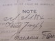 1924 Extrait Note Acte De Naissance En 1884 Ferajolo Registre état Civil Manuscrit Mairie De Marseille BDR - Documents Historiques