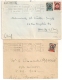 ALGER  Algérie. 2 Mécaniques. 1949. - Lettres & Documents