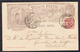 PORTUGAL  1898 ENTERO POSTAL.CAMINHA DA INDIA  BILHETE  POSTAL  DEZ  REIS. USADO  CECI 3  N.80 - Entiers Postaux