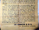 45 ORLEANS FRANC MACONNERIE PLACARD ANTI MACONNIQUE DENONCANT L'OPPOSITION A LA FETE DE JEANNE D'ARC 1904 - Documents Historiques