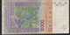 W.A.S. Burkina Faso P318Cp 10000 Francs (20)16 VF No Tear,no P.h. - Burkina Faso