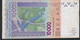 W.A.S. Ivory Coast P118Al 10000 Francs (20)12 VF No Tear,no P.h. - Elfenbeinküste (Côte D'Ivoire)