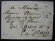 1826 Clermont Ferrand Marque Noire Sur Une Lettre Pour Paris (LSC) - 1801-1848: Précurseurs XIX