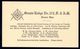 U.S 1912 - 1 C Private Postal Stationery - Freemasons, Masons, Freimaurer, Lodge - Freemasonry