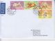HONG KONG: CHINESE YEAR OF THE DOG - First Day Cancel On Cover Circulated To ROMANIA - Registered Shipping! - Storia Postale