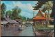 °°° 10602 - THAILAND - BEAUTIFUL VIEW OF KLONG (CANAL) IN BANGKOK - With Stamps °°° - Thaïland