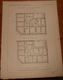 Plan D'une Maison D'angle à Paris, Rue Hippolyte Lebas N°8. 1880. - Travaux Publics