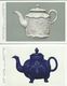 Salt-Glazed Teapots. British Museum. 2 Cards.  S-4204 - Other & Unclassified