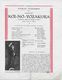 Programme Spectacle De THEÂTRE NO JAPONAIS (imp. De Vaugirard Paris 1930) - Programmes