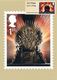 REINO UNIDO / UK (2018) - GAME OF THRONES Full Set Of Postcards + Stamps + Post&Go ATMs (see 32 Scans) / Juego De Tronos - 2011-2020 Decimal Issues