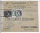 1915 - PORTUGAL - ENVELOPPE Avec DOUBLE CENSURE De LISBONNE => CLERMONT-FERRAND - Lettres & Documents