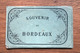 Carnet Dépliant D'images / Illustrations : Souvenir De BORDEAUX Cicra 1889 - Autres & Non Classés