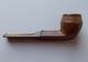 - Ancienne Pipe - Erix - Pipe Gainée De Cuir - - Pipas En Madera De Brezo ( Bruyere)