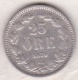 Sweden 25 Öre 1875/4. Oscar II. Argent. KM# 738 - Suède