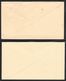 Great Britain - 2 1/2d Stationery Evelopes X 2 1954/5 Inc First Day Of Issue - Luftpost & Aerogramme