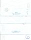 Kazakhstan.Four Envelopes Past The Mail. Two Envelopes Registered. - Kazakhstan