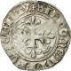 Monnaie, France, Charles VI, Florette, 1417, Paris, TTB+, Billon, Duplessy:387A - 1380-1422 Charles VI Le Fol