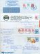 Kazakhstan.Four Envelopes Past The Mail. Two Envelopes Registered. - Kazakhstan