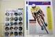 The Tour Of France 1995 - Spanish Folder With Collectible Sheets And Collection Of Cycling Round Cards - Ciclismo