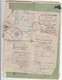 PORTUGAL PASSEPORT  PASSAPORTE REISEPASS - WITH CONSULAR REVENUE FISCAL STAMP - PIDE / DGS - POLITICAL POLICE 1941 - Historical Documents