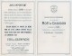 Delcampe - LOT PUBLICITES CHAMPAGNE MOËT-ET-CHANDON CARTE PUBLICITAIRE CARNET EPERNAY VITICULTURE VENDANGE OENOLOGIE MARNE - Champagne & Mousseux