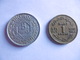 (E115)-MAROC-LOT DE 2 PIECES-1 FRANC 1945 ET 5 FRANCS 1951 - Vrac - Monnaies