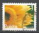 Poland 2015. Scott  #4179 (U) Flower, Helianthus  *Complete Issue* - Used Stamps