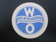 HOTEL OBERSTDORF WITTELSBACHER GASTHOF BAD DEUTSCHLAND GERMANY MINI DECAL STICKER LUGGAGE LABEL ETIQUETTE AUFKLEBER - Etiquettes D'hotels