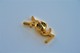 PIN  : YVES SAINT LAURENT VINTAGE - Gold Plated  - Monogramme Logo - Original - Excelent Condition - Other & Unclassified