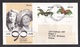 Nevis: Lot Of 6x Cover To Netherlands, 1998, Total 11 Stamps, Butterfly, Overprint Official (damaged: Discolouring Tape) - St.Kitts En Nevis ( 1983-...)